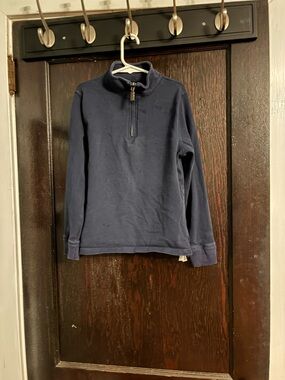 Crewcuts Navy Quarter Zip Pullover